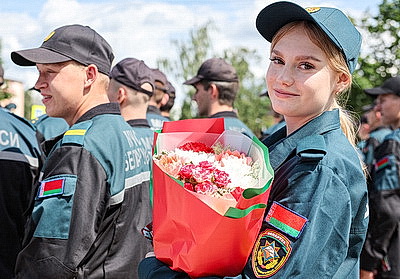 Празднование Дня пожарной службы состоялось в Гомеле