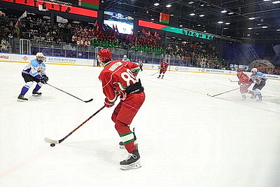 Хоккейная команда Президента выиграла у сборной Гродненской области в поединке РХЛ