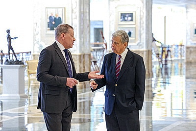 Лукашенко провел переговоры со спецпосланником США Коулом