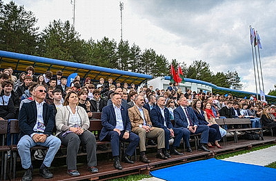 Международный турнир по конному троеборью открылся в Ратомке