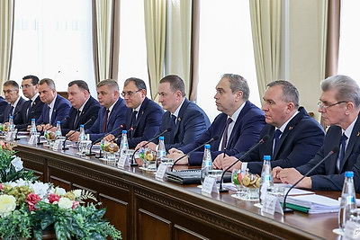 Промкооперация и выставка \"ИННОПРОМ. Беларусь\": Турчин встретился с Мантуровым