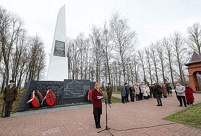 В Беларуси отдали дань уважения бывшим узникам фашистских концлагерей