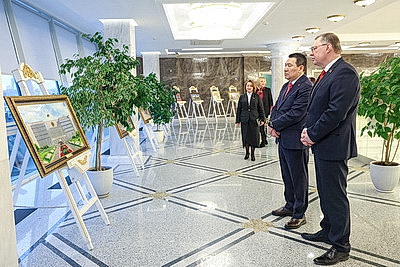 В Минске прошла встреча председателя Верховного Суда Беларуси и председателя Экономического Суда СНГ