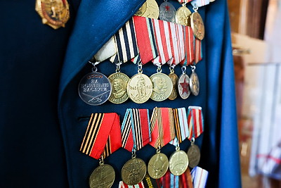 В Минске поздравили Петра Кормщикова с 100-летним юбилеем