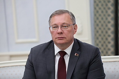 Швед встретился с Чрезвычайным и Полномочным Послом Республики Узбекистан в Республике Беларусь