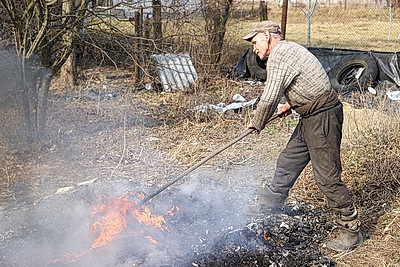 В Брестской области в марте произошло более 120 загораний травы и кустарников