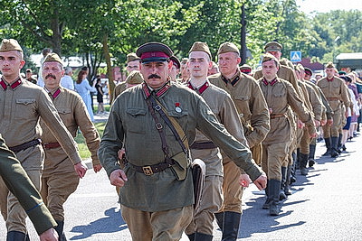 В Бресте воссоздали атмосферу последнего мирного дня 1941 года
