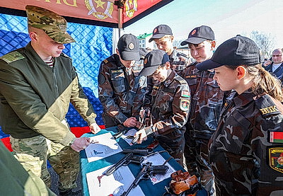 В Витебском районе стартовал первый областной слет военно-патриотических клубов