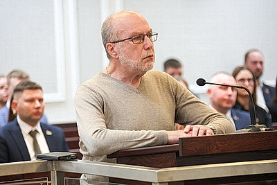 Гособвинитель: Гецявичюс причастен к расстрелу не менее 1 тыс. евреев в Дзержинске