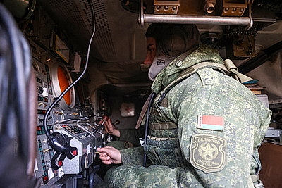 Проверку боеготовности проходит 120-я зенитная ракетная бригада