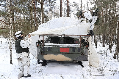 Брестские десантники во время проверки ВС: готовы терпеть трудности для защиты страны