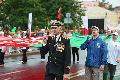 Празднование Дня Независимости в Гродно