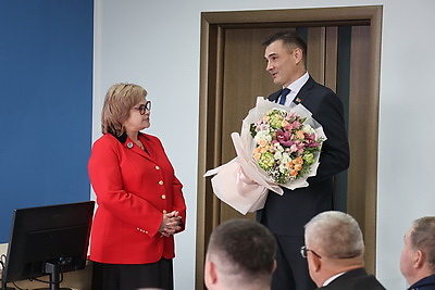 Нового руководителя представили коллективу Госстандарта