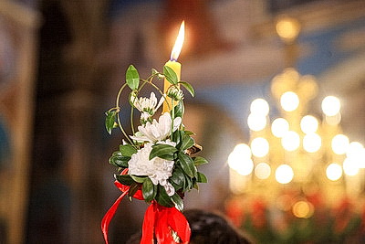 Православные верующие отмечают Пасху