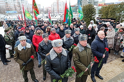 Память погибших в Афганистане почтили в Витебске