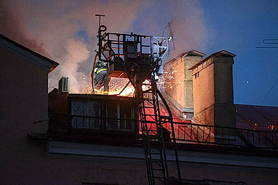МЧС: пожар на ул.Ленина в Минске ликвидирован, никто не пострадал
