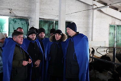 Крутой с рабочей поездкой посетил Климовичский район