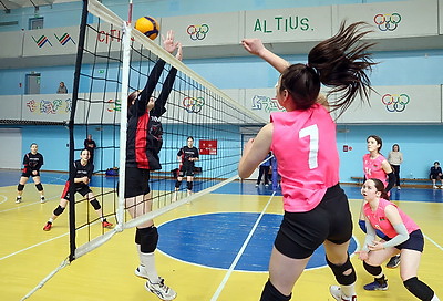 Фестиваль школьного спорта по волейболу и плаванию стартовал в Гомеле