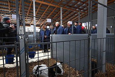 Лукашенко посетил МТК в Логойском районе