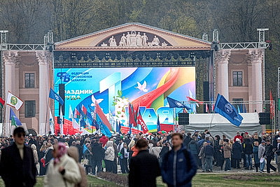 Белорусы отмечают Праздник труда
