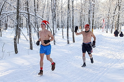 Гомельские моржи готовятся к состязаниям на Кубке СНГ