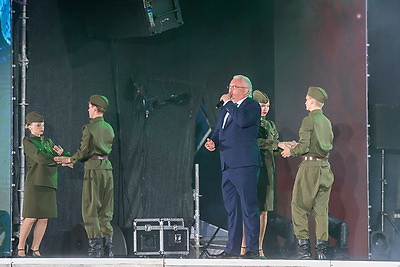 Праздничные концерты и акция \"Споем гимн вместе!\" прошли в регионах Беларуси