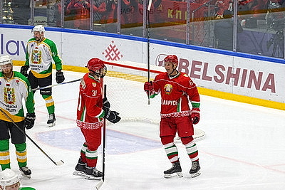 Хоккейная команда Президента победила сборную Гомельской области в матче РХЛ