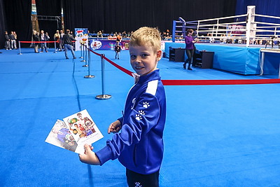 Чемпионы мира по боксу Цзю и Пирог провели мастер-класс для участников мемориала Ботвинника