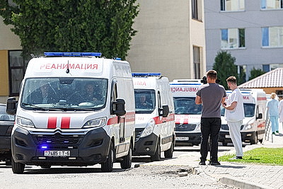 Пять пострадавших в Брянской области детей доставлены в РНПЦ детской хирургии