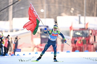 Команда Беларуси выиграла смешанную эстафету на домашнем этапе Кубка Содружества