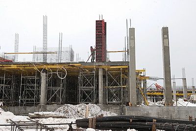 Физкультурно-оздоровительный комплекс строится в Петрикове