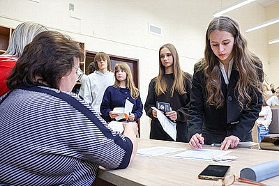 В лицее им. Ф.Э. Дзержинского БГУ стартовал первый модуль РТ в обновленном формате