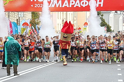 В Минском полумарафоне-2026 поучаствовали 30 тыс. любителей бега из 40 стран
