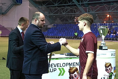 Белорусы в шестой раз выиграли футбольный Кубок развития