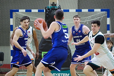 Баскетболисты \"Гродно-93\" добыли девятую победу подряд в матчах чемпионата Беларуси