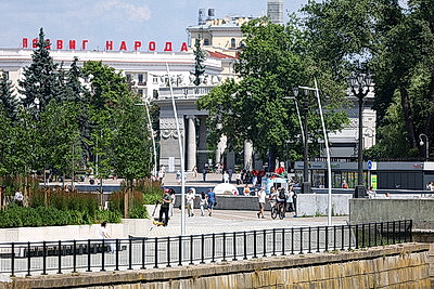 Яркие кадры лета в Минске