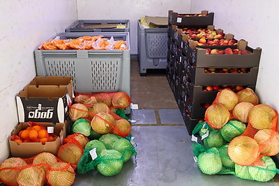 В стабфонды Минска уже заложили весь объем яблок и 40% картофеля
