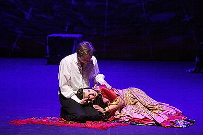 Премьеру музыкального спектакля \"Ночь Земфиры\" представил зрителям Гродненский драмтеатр