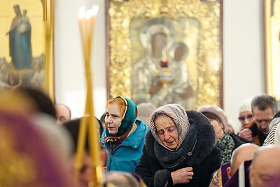 Частица Пояса Пресвятой Богородицы доставлена в Свято-Духов кафедральный собор в Минске