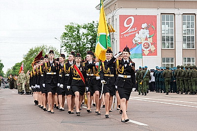 Парад военной техники, памятные акции: 9 Мая в Гомеле