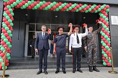 Новый спортивно-тактический комплекс открыли на базе столичного ОМОНа