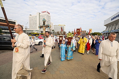 V Всебелорусский крестный ход завершился в столице в день Минской иконы Божией Матери