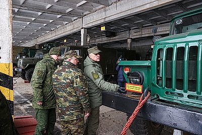 Внезапная проверка боеготовности проходит в 2-й инженерной бригаде