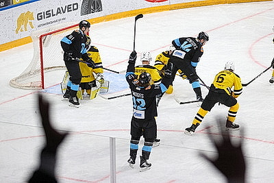 Минское \"Динамо\" на домашней арене обыграло \"Северсталь\" в КХЛ