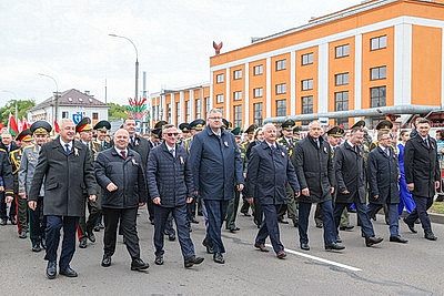 Радостно, трепетно, масштабно празднуют День Победы в Бресте