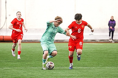 Сборная России WU-16 одержала победу над сборной Беларуси в турнире развития УЕФА