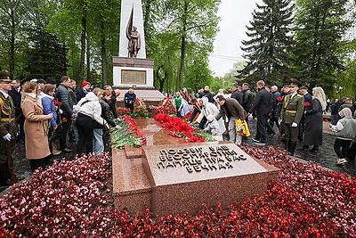 Празднование Дня Победы в Гродно