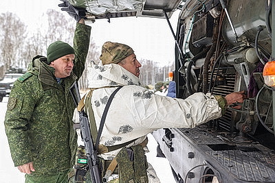 Соединение сил спецопераций в Бресте приведено в повышенную готовность во время проверки ВС