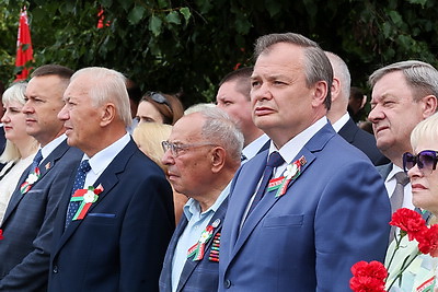 Празднование Дня Независимости в Могилеве
