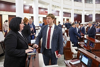 В Минске состоялось заседание третьей сессии Палаты представителей